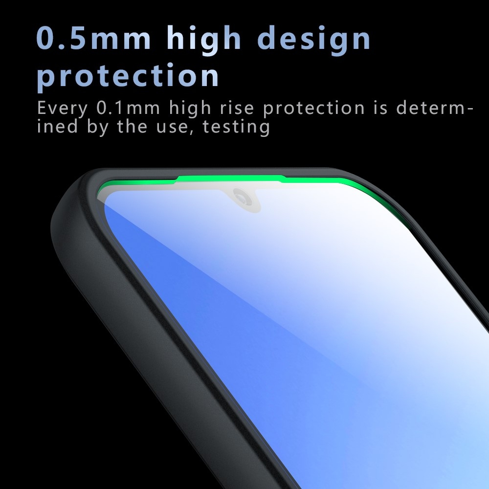Case matný gelový obal s MagSafe na Xiaomi Redmi 15C 4G/5G (173mm) - černý