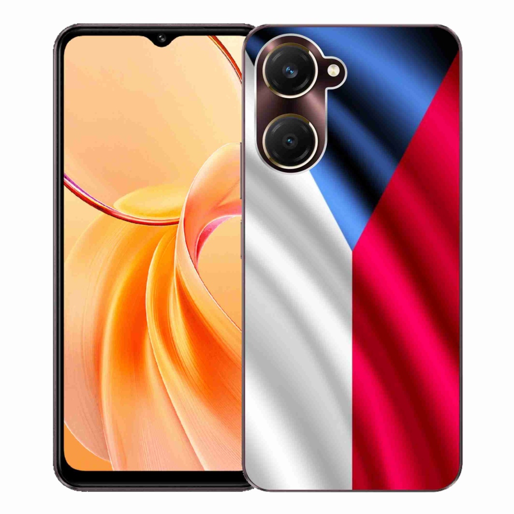 Gelový kryt mmCase na Vivo Y28s 5G - česká vlajka