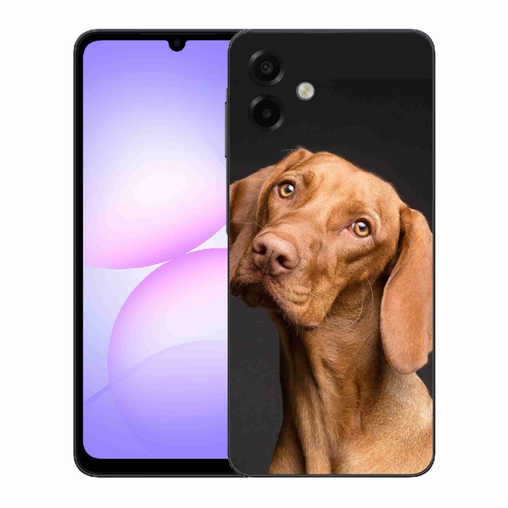 Gelový kryt mmCase na Samsung Galaxy A07 4G - maďarský ohař