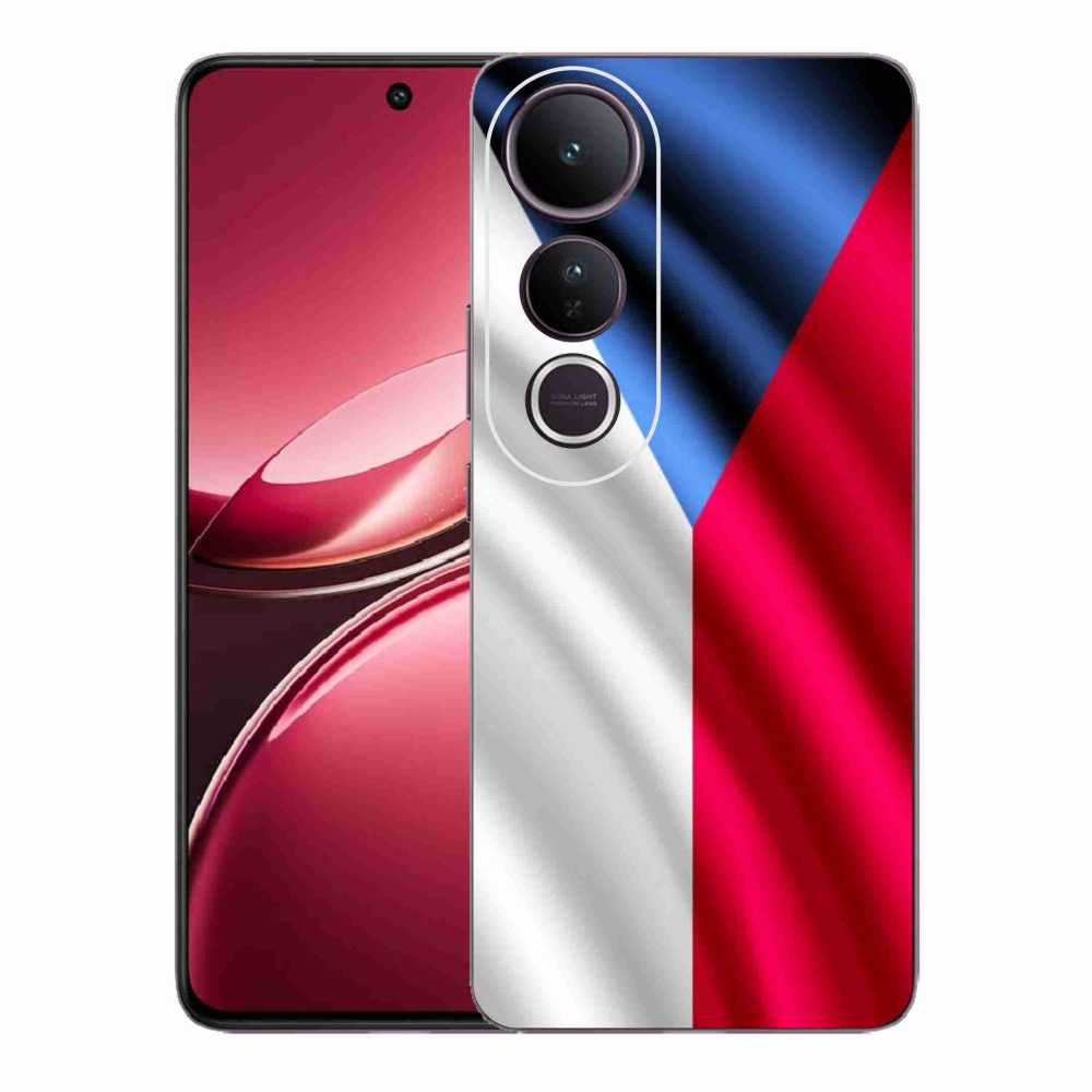 Gelový kryt mmCase na Vivo V50 Lite 4G/5G - česká vlajka