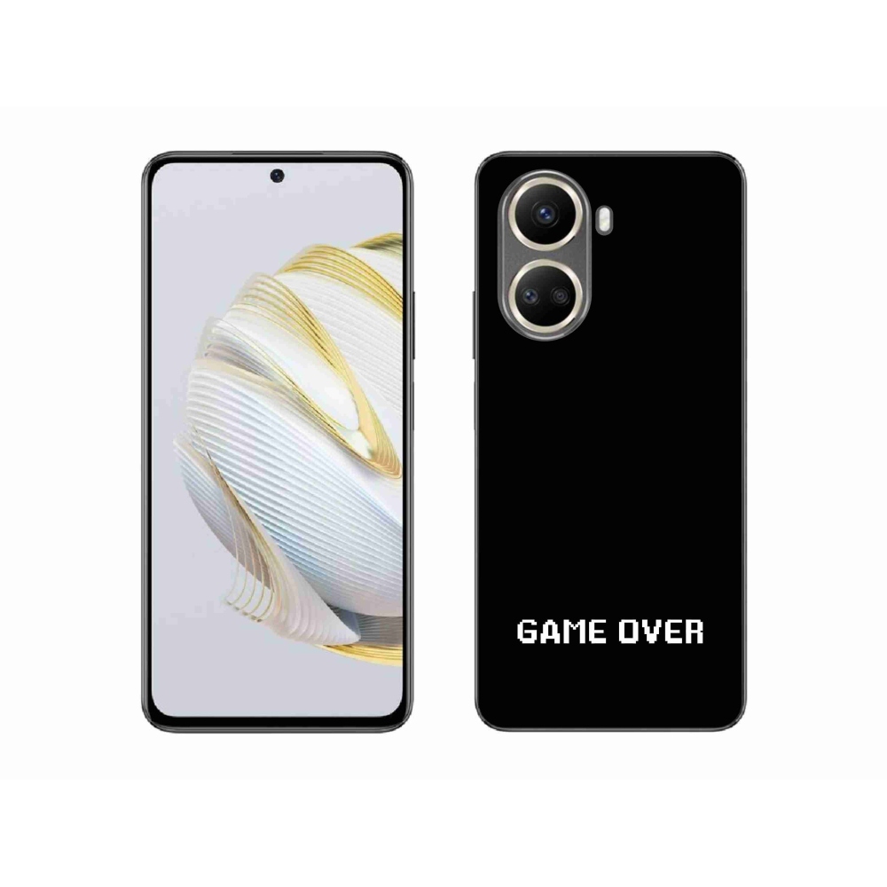 Gelový kryt mmCase na Huawei Nova 10 SE - game over černé pozadí