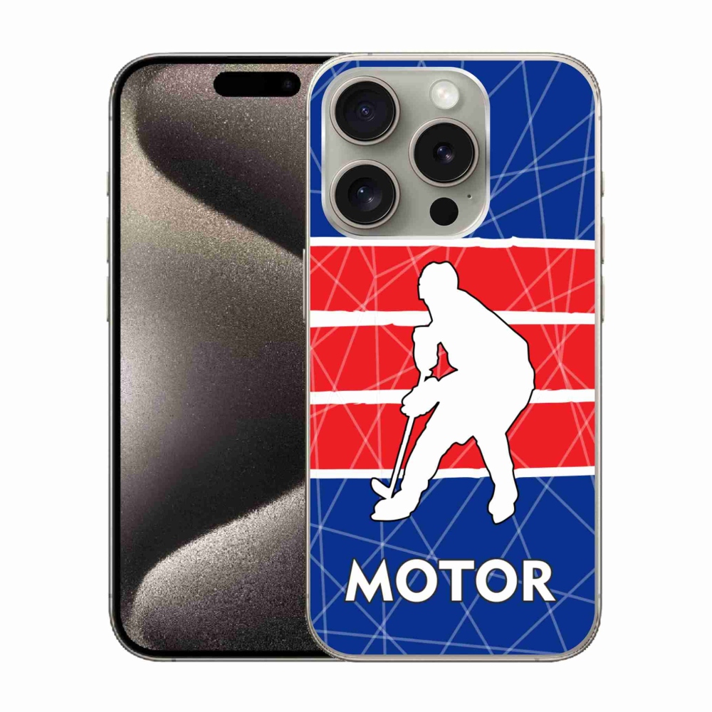 Gelový kryt mmCase na iPhone 15 Pro - Motor