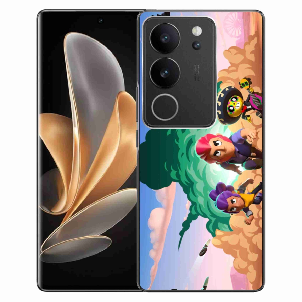 Gelový kryt mmCase na Vivo V29 5G - brawl stars