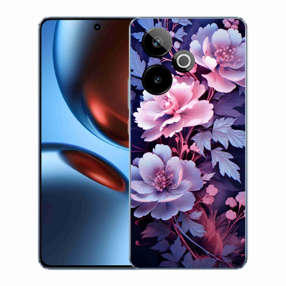 Gelový kryt mmCase na Realme GT 7 5G/GT 7T 5G - květiny 11