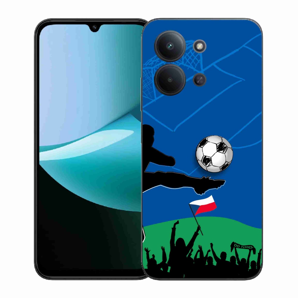 Gelový kryt mmCase na Xiaomi Redmi 15C 4G (171mm)/Poco C85 4G (171mm) - fanoušci fotbalu