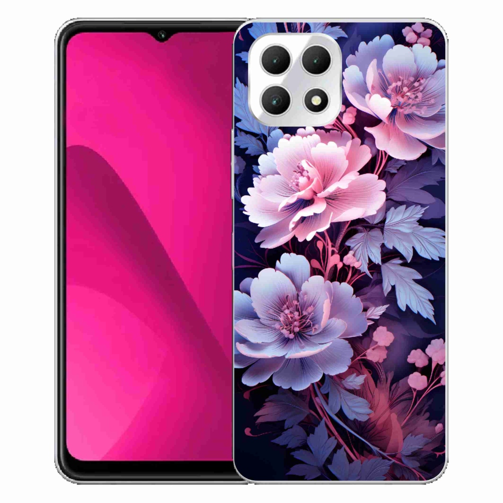 Gelový kryt mmCase na T-Mobile T Phone 2 - květiny 11