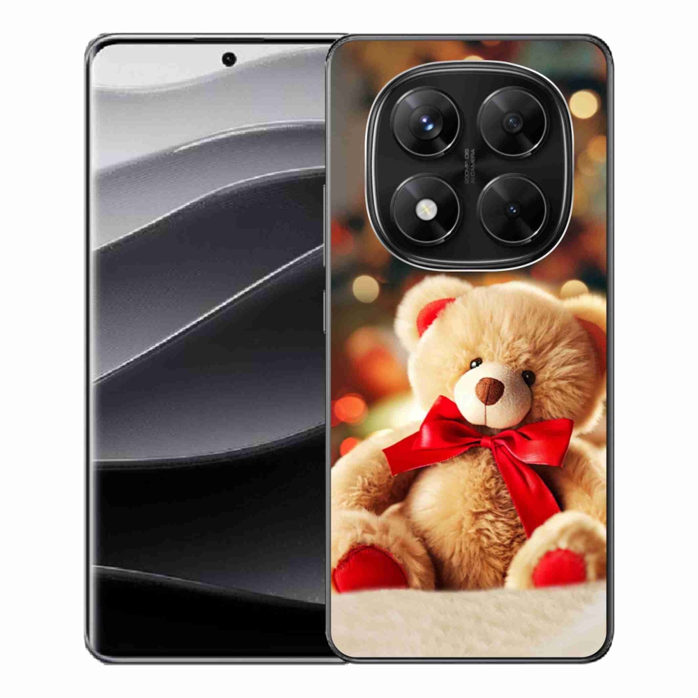 Gelový kryt mmCase na Xiaomi Redmi Note 14 Pro 5G/Poco X7 5G - plyšový medvídek
