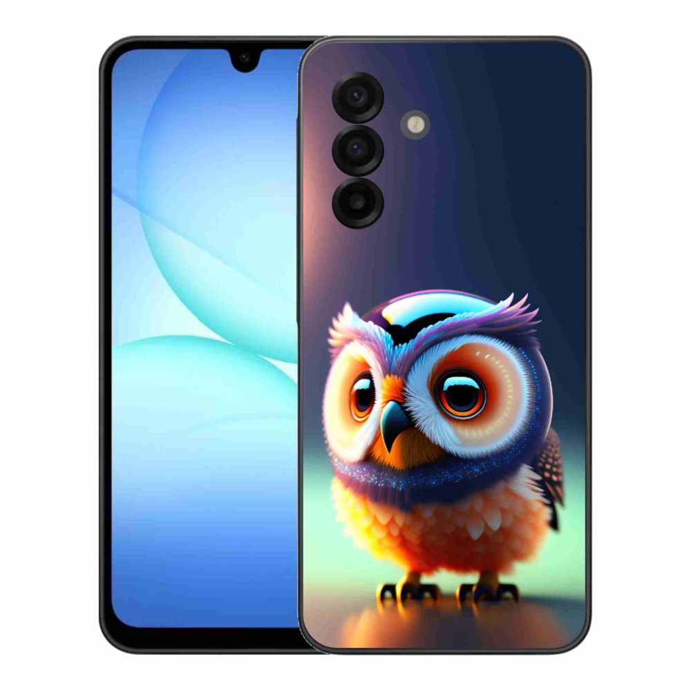 Gelový kryt mmCase na Samsung Galaxy A17 5G - sovička