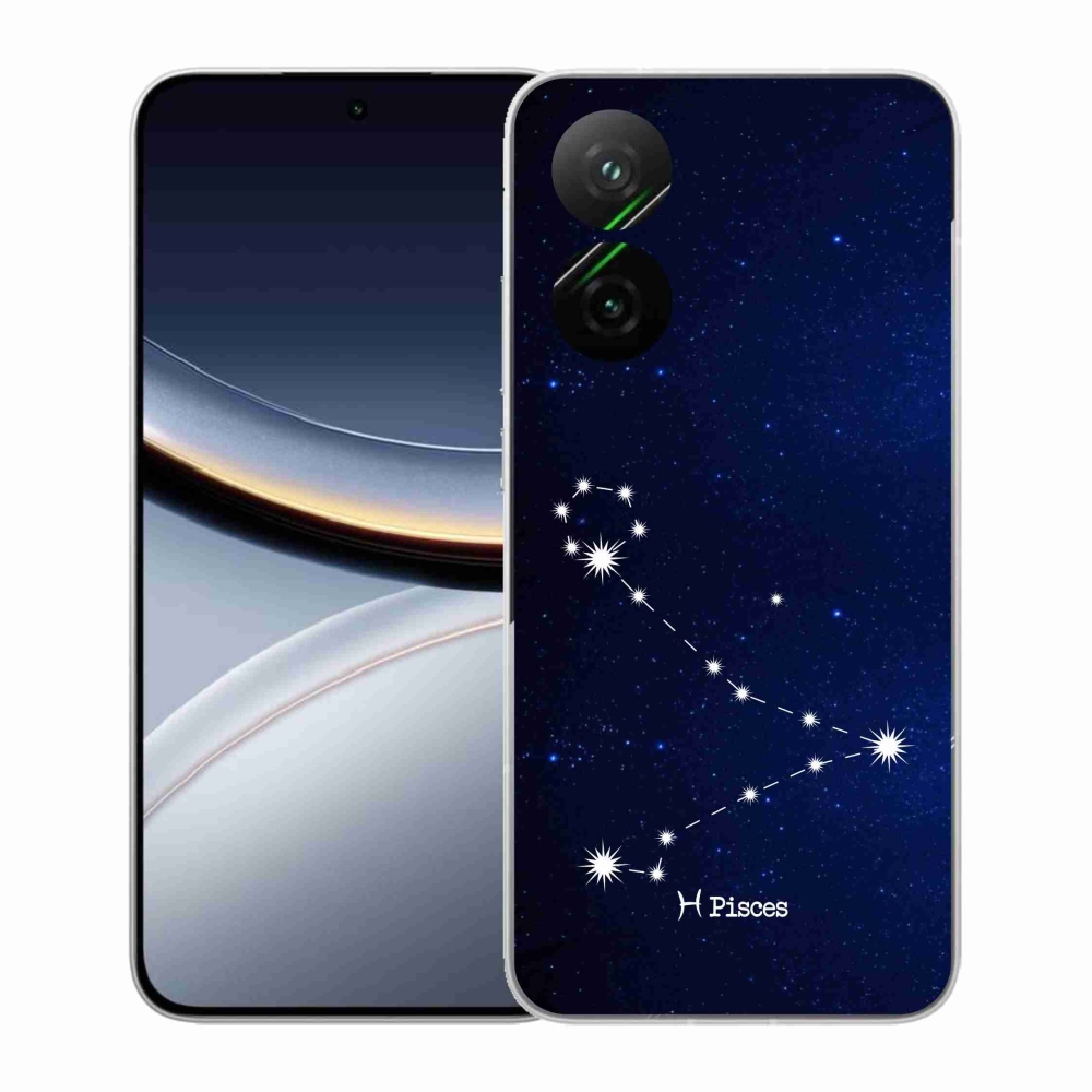 Gelový kryt mmCase na Xiaomi Poco F7 5G - souhvězdí Ryby
