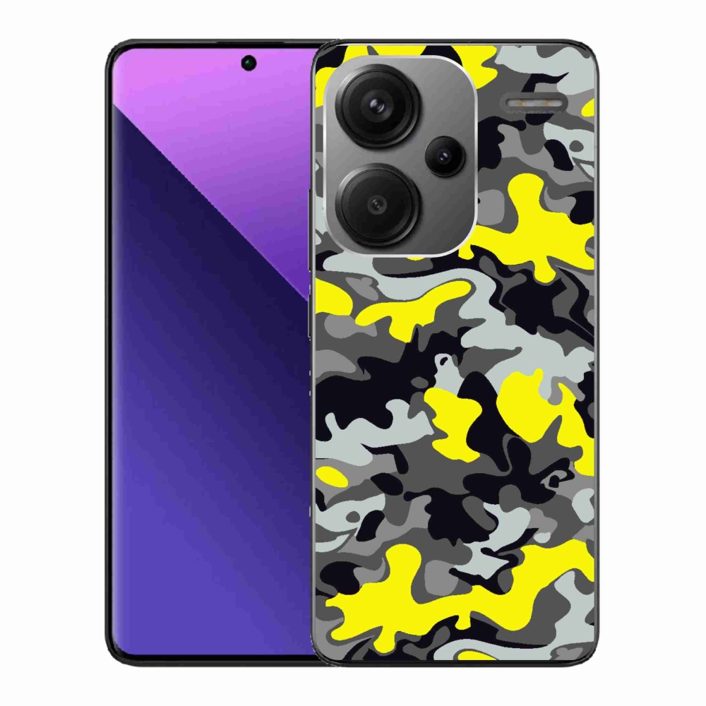 Gelový kryt mmCase na Xiaomi Redmi Note 13 Pro+ 5G - maskáčový vzor 6