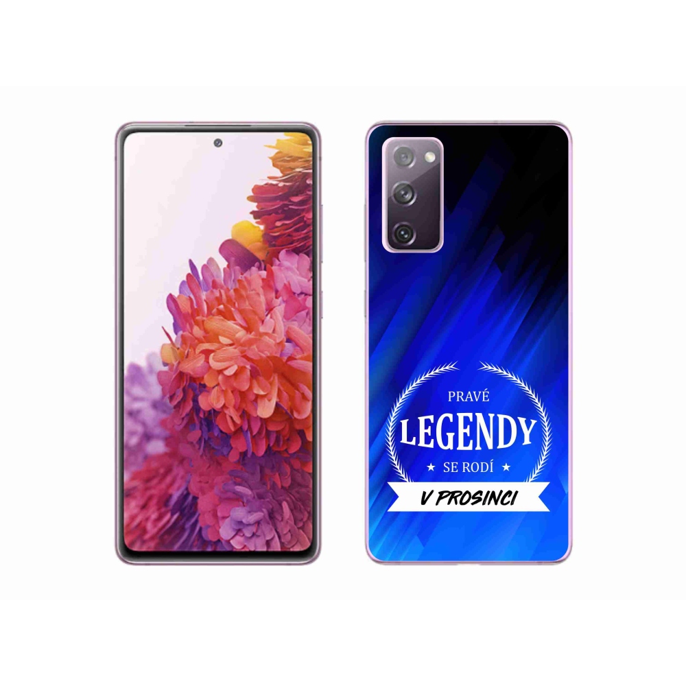 Gelový kryt mmCase na Samsung Galaxy S20 FE - legendy v prosinci modré pozadí