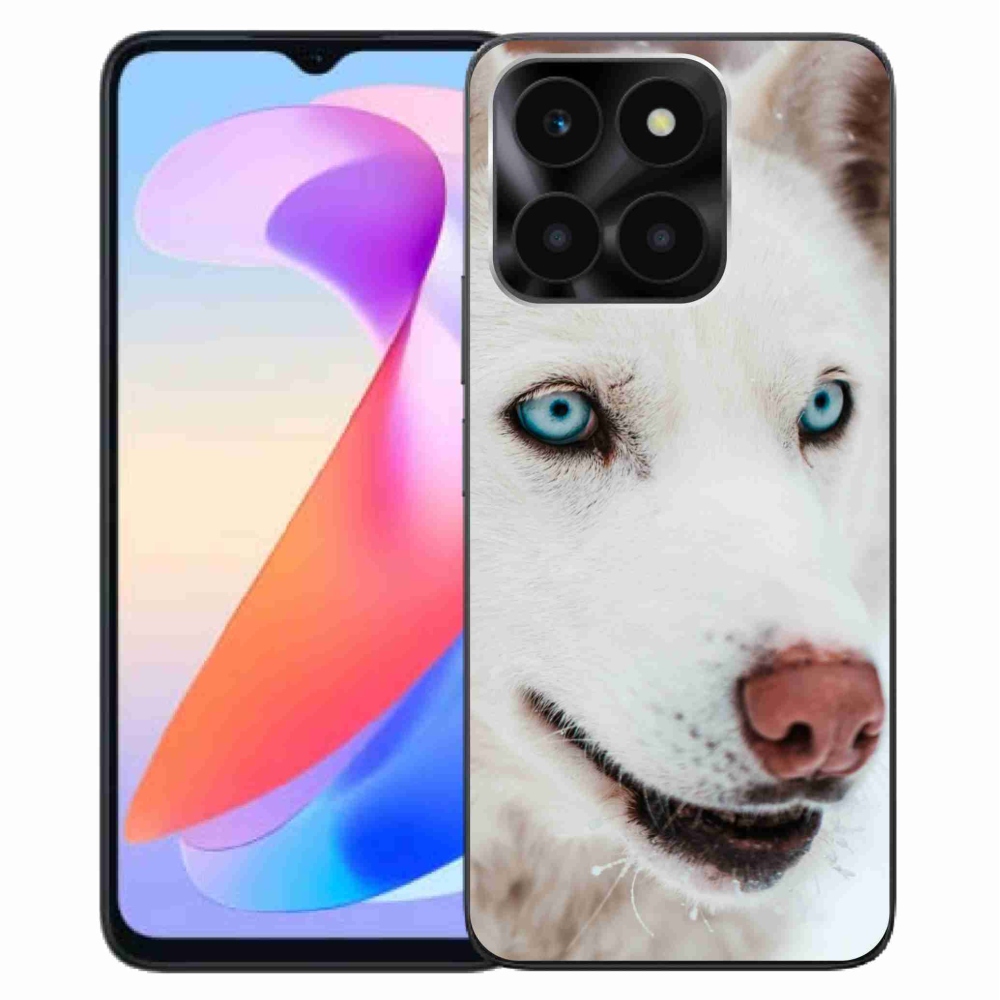 Gelový obal mmCase na Honor X6a - psí pohled
