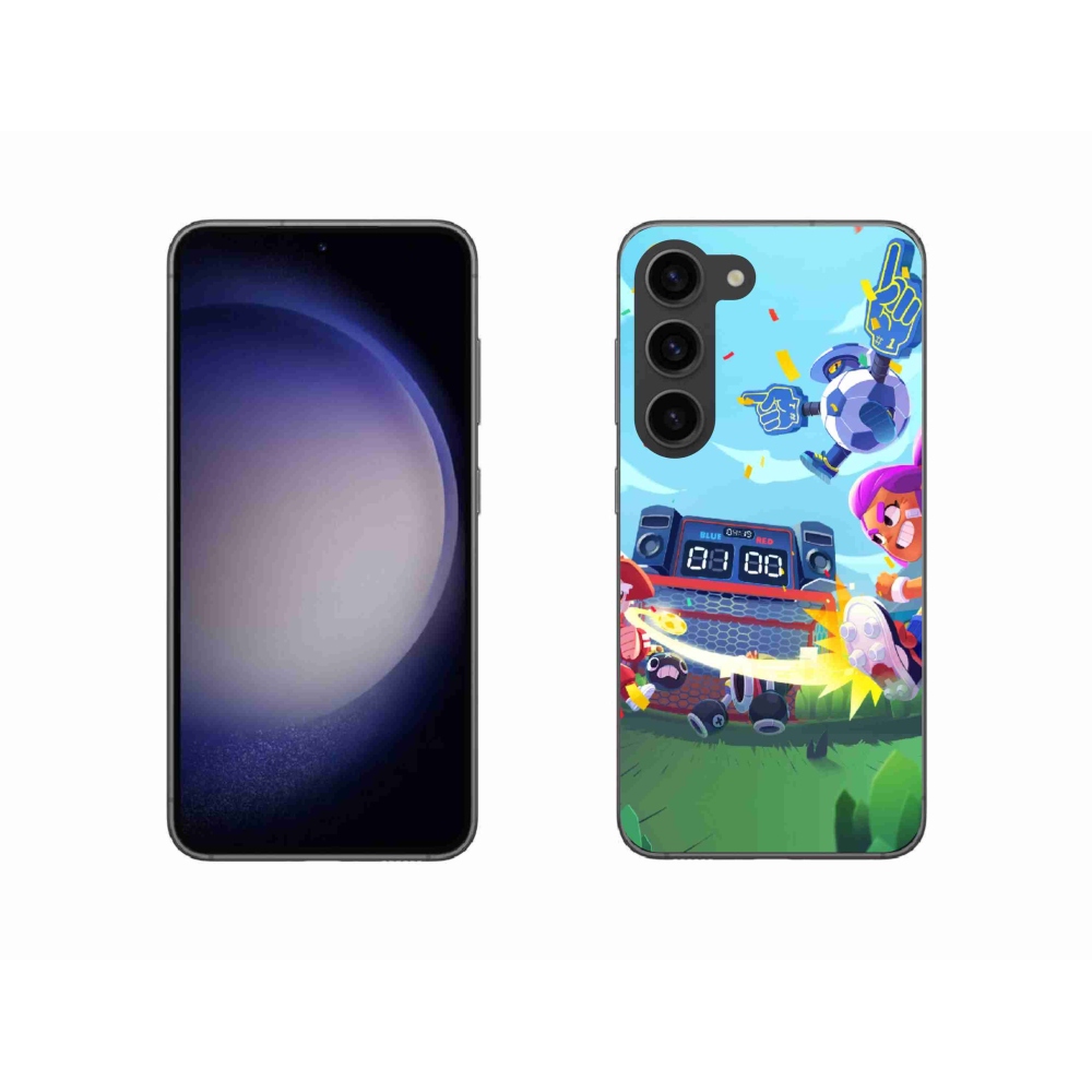 Gelový kryt mmCase na Samsung Galaxy S23 5G - brawl stars 1