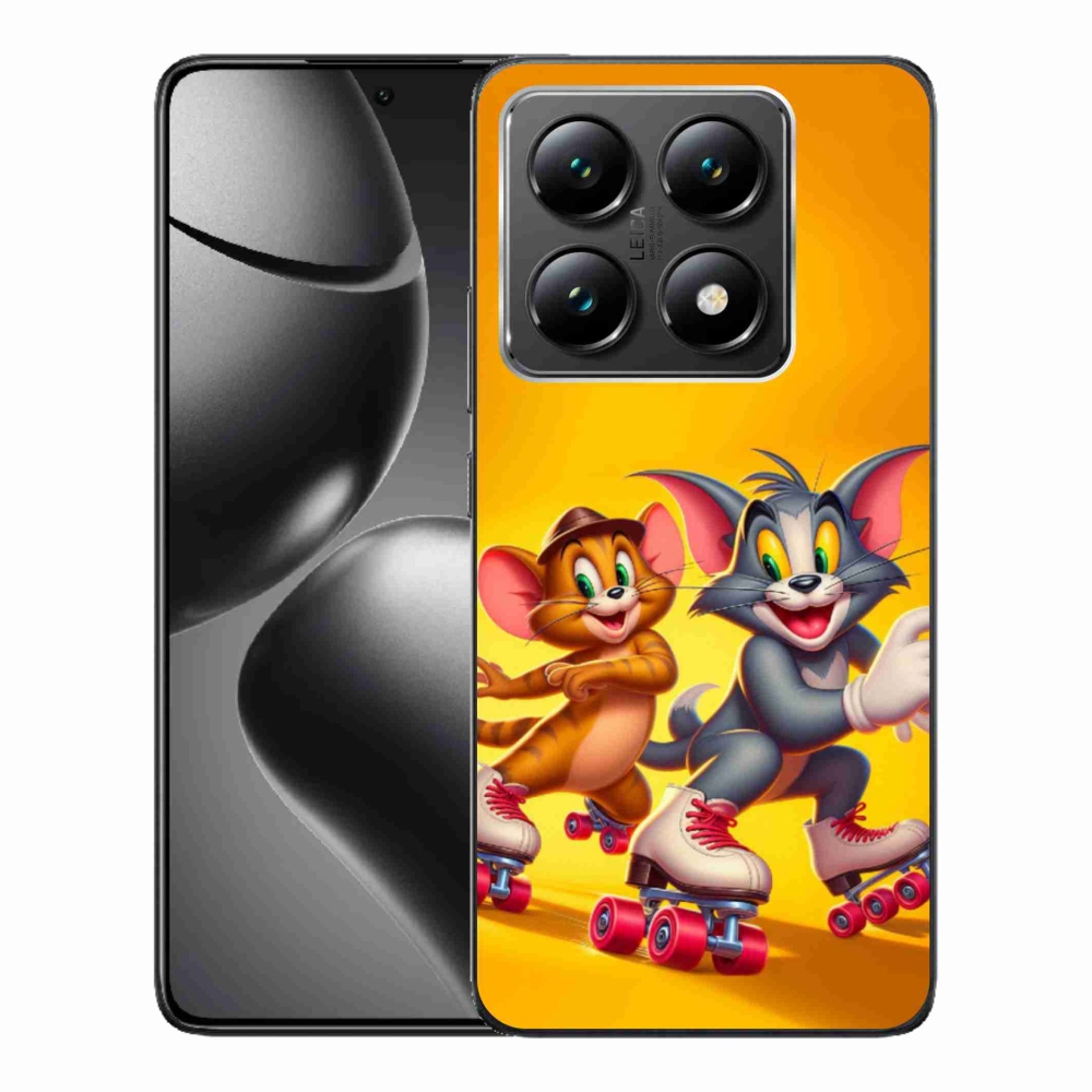 Gelový kryt mmCase na Xiaomi 14T - tom a jerry