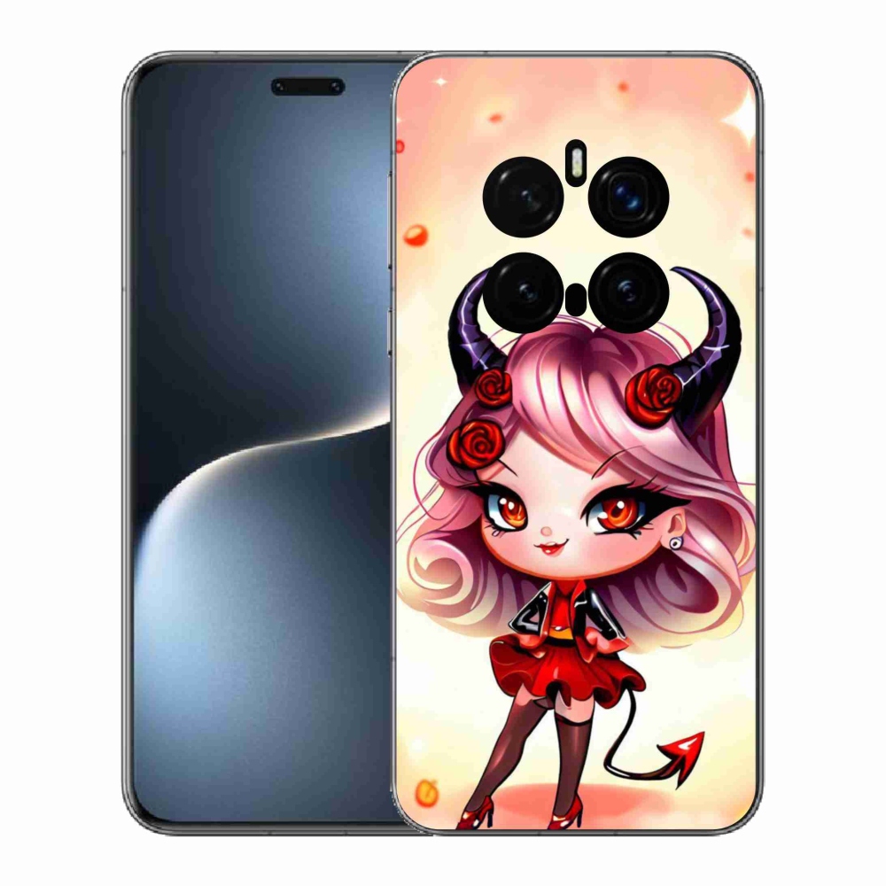 Gelový kryt mmCase na Honor Magic 7 Pro 5G - kreslená čertice