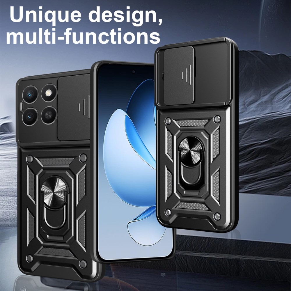 Slide odolný kryt na Honor X8c - černý