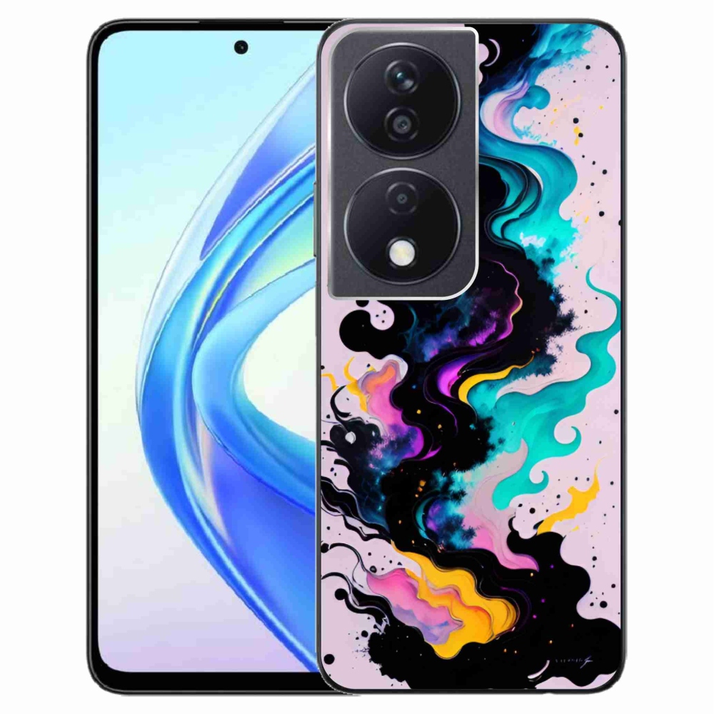 Gelový kryt mmCase na Honor X7b/Honor 90 Smart - abstraktní motiv 4