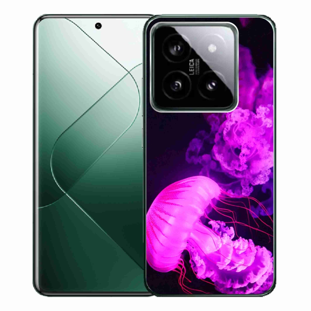 Gelový kryt mmCase na Xiaomi 14 Pro - medúza 1