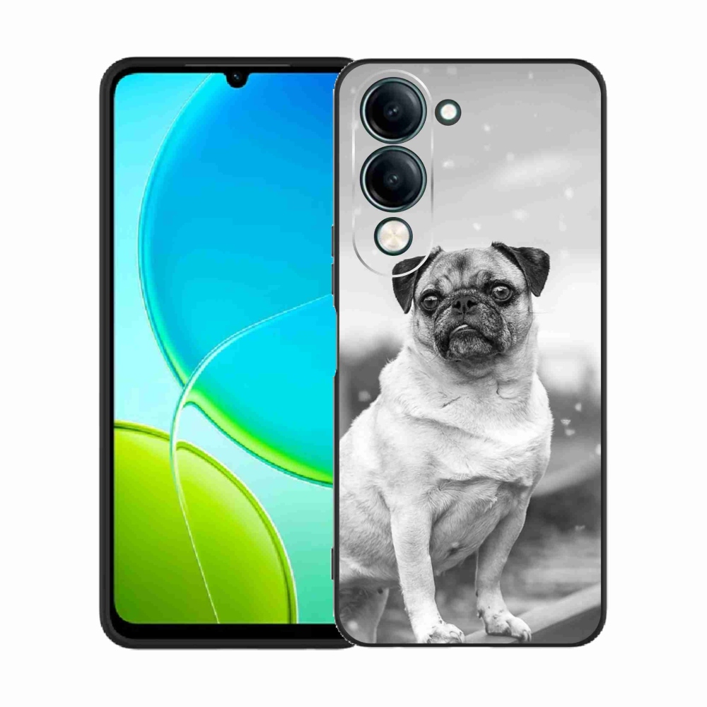 Gelový kryt mmCase na Vivo Y29s 5G - mops