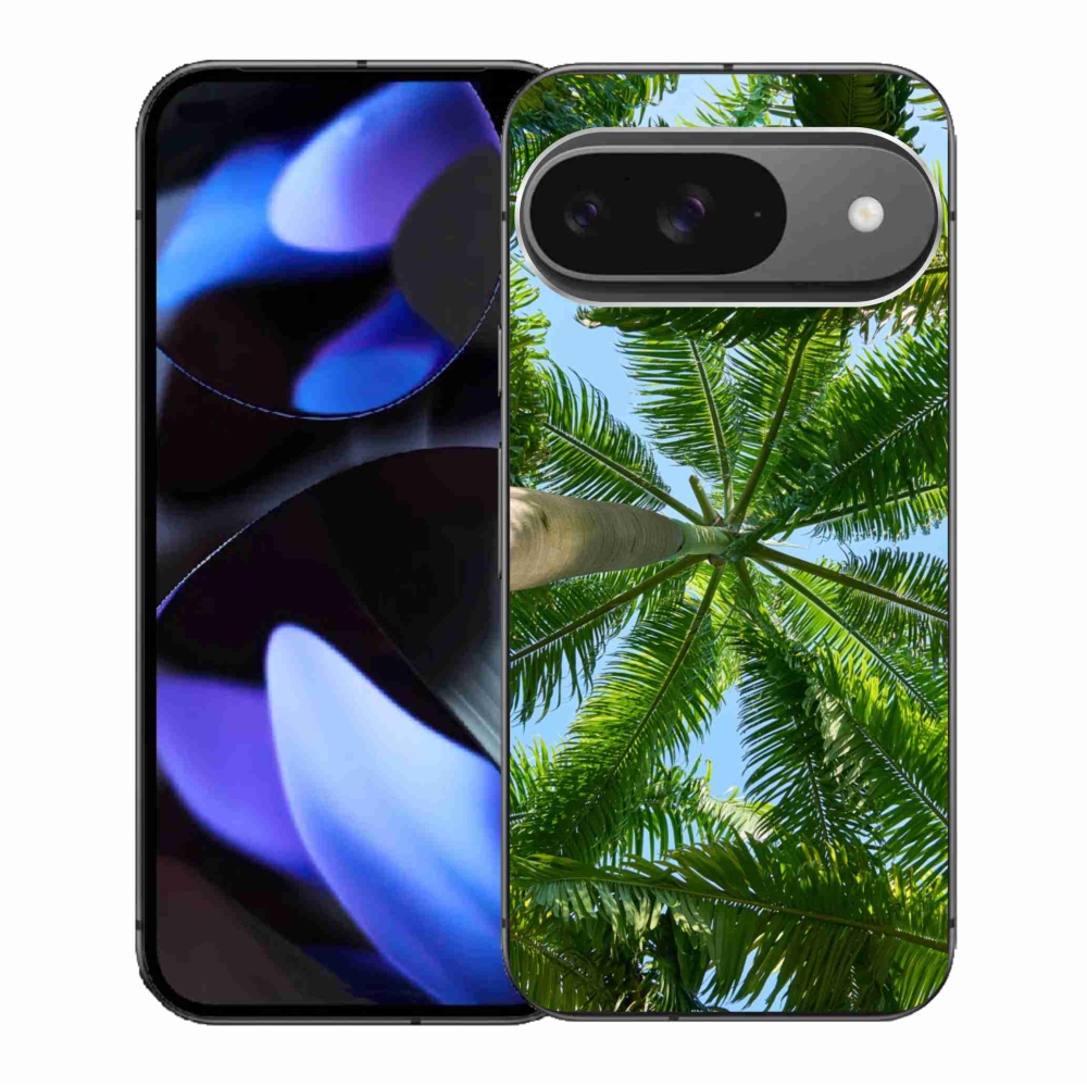 Gelový kryt mmCase na Google Pixel 9/9 Pro - palmy