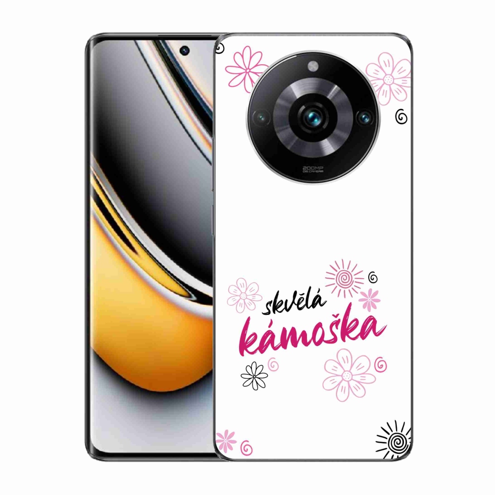 Gelový kryt mmCase na Realme 11 Pro/11 Pro+ - skvělá kámoška bílé pozadí