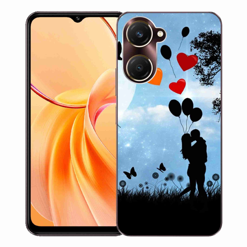 Gelový kryt mmCase na Vivo Y28s 5G - zamilovaný pár