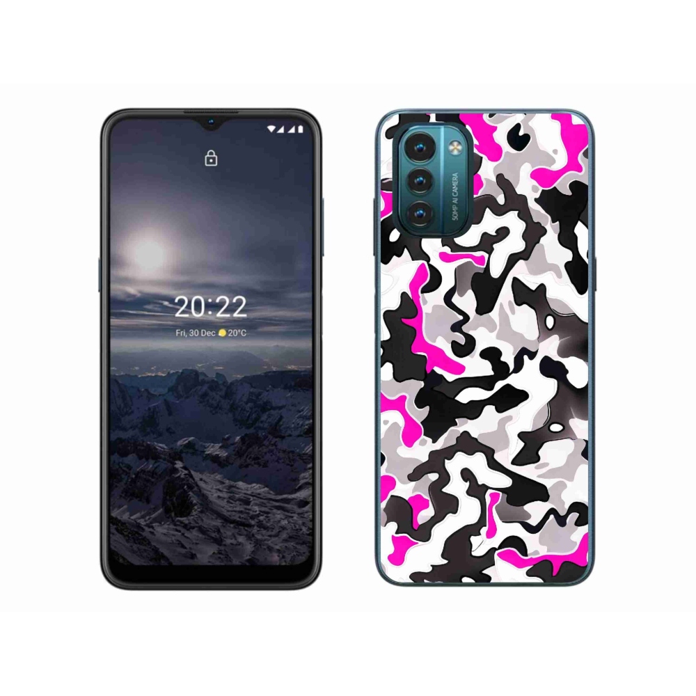 Gelový kryt mmCase na Nokia G11/G21 - maskáčový vzor 5