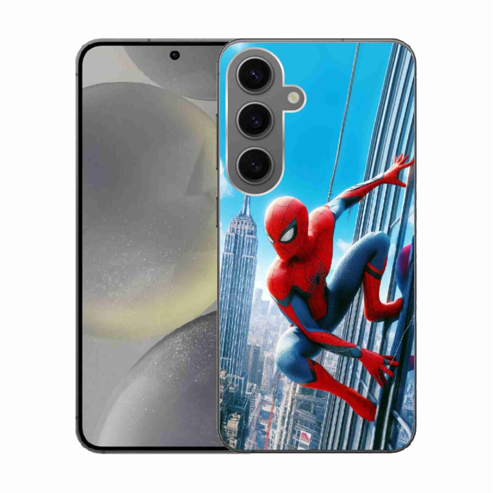 Gelový kryt mmCase na Samsung Galaxy S24 - spiderman