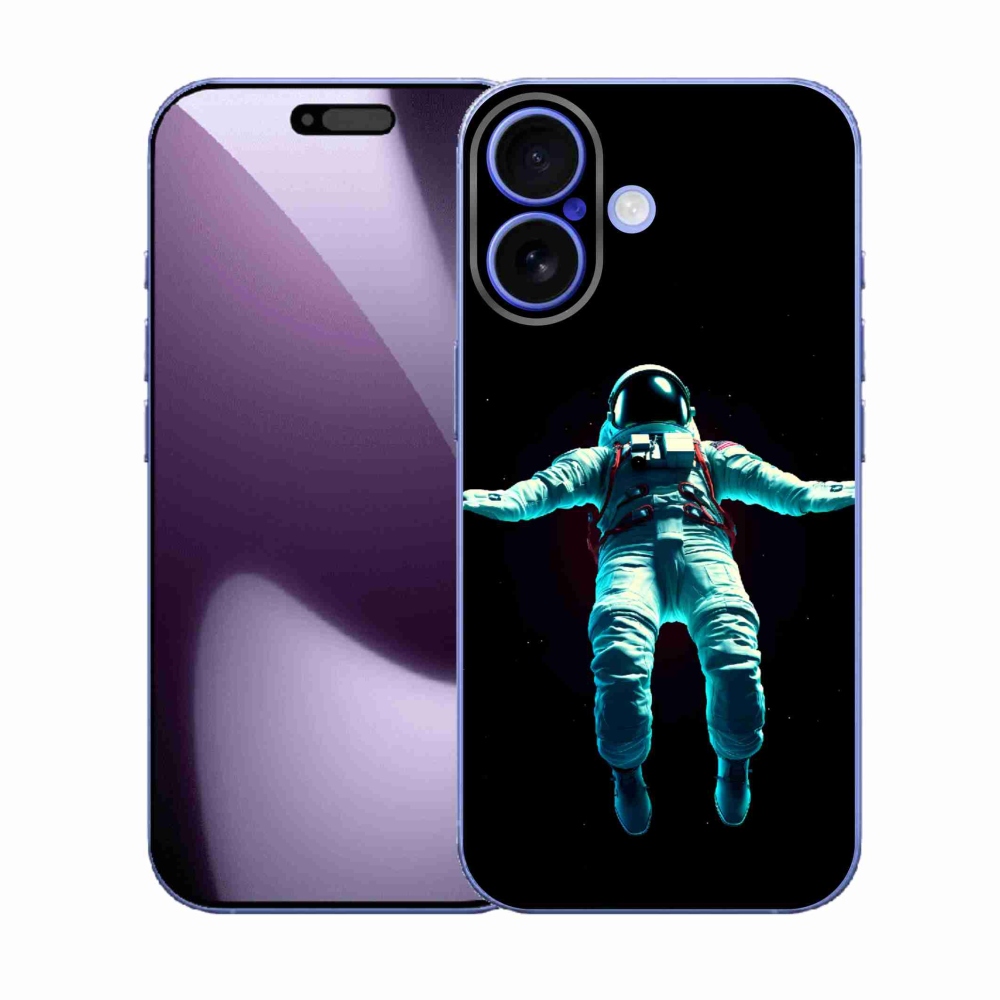 Gelový kryt mmCase na iPhone 17 - kosmonaut