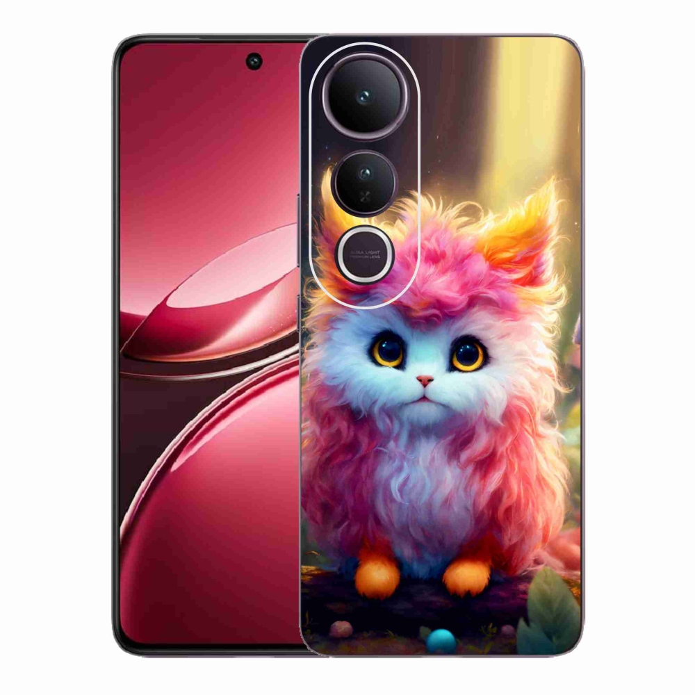 Gelový kryt mmCase na Vivo V50 Lite 4G/5G - roztomilé kotě 5