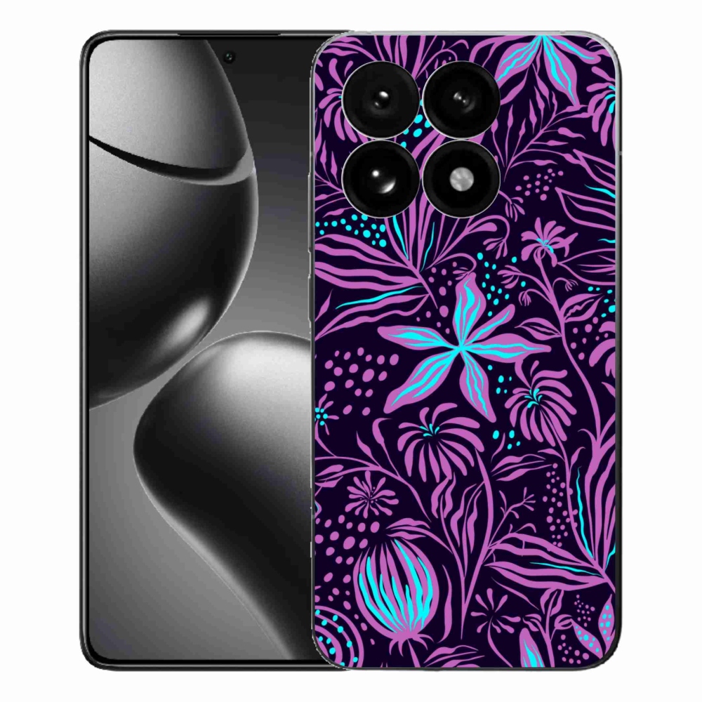Gelový kryt mmCase na Xiaomi 15T - květiny 2