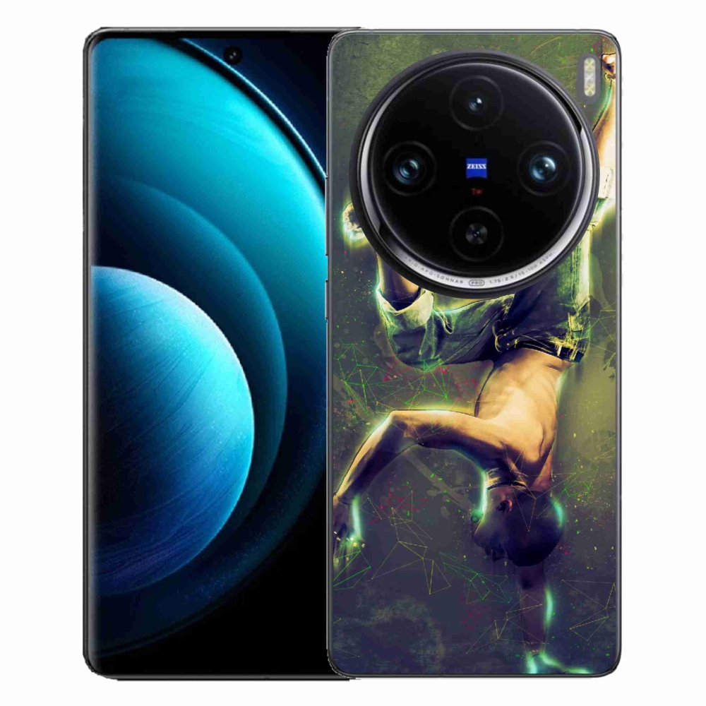 Gelový kryt mmCase na Vivo X100 Pro 5G - breakdance