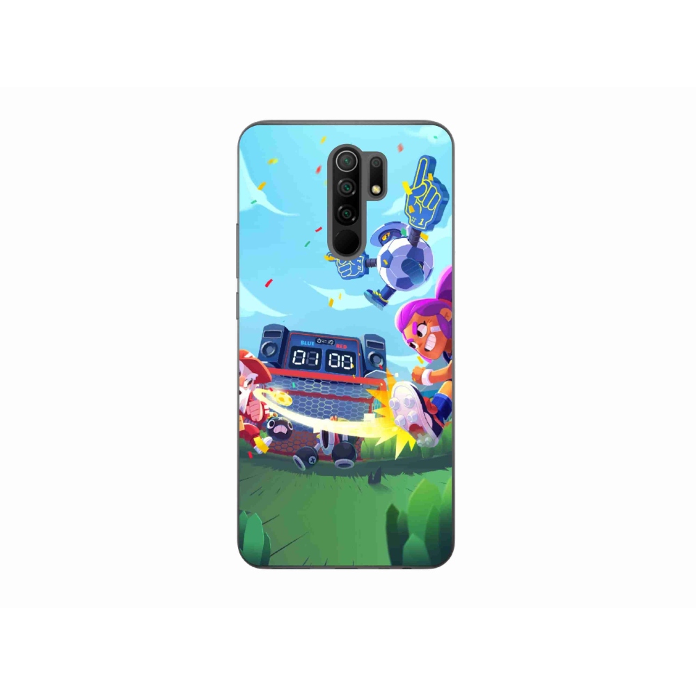 Gelový kryt mmCase na Xiaomi Redmi 9 - brawl stars 1