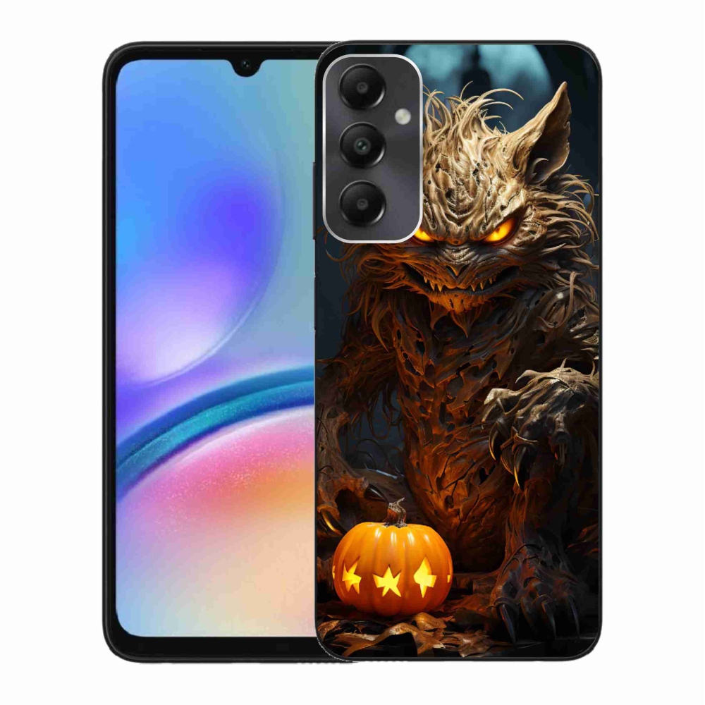 Gelový kryt mmCase na Samsung Galaxy A05s - halloweenská příšera