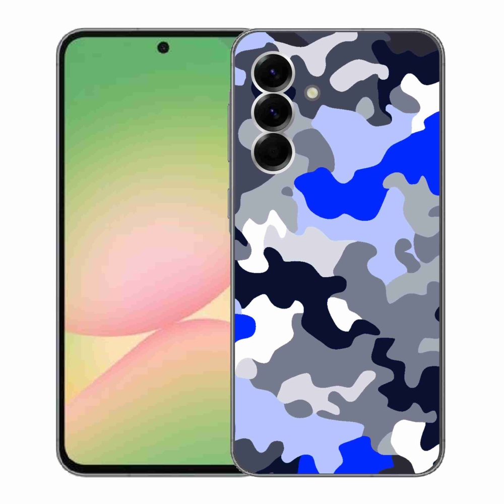 Gelový kryt mmCase na Samsung Galaxy A56 5G - maskáčový vzor 8