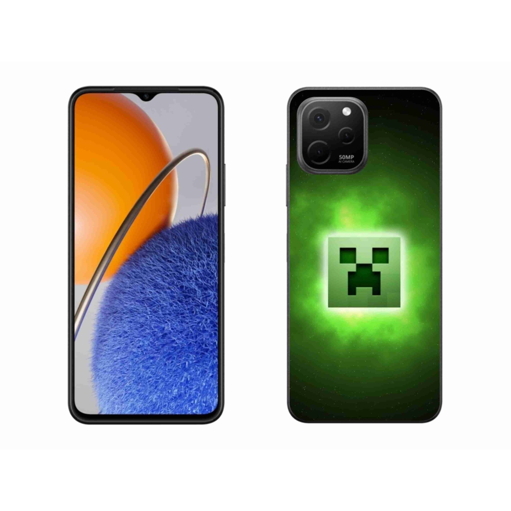 Gelový kryt mmCase na Huawei Nova Y61 - minecraft