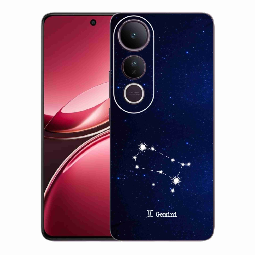 Gelový kryt mmCase na Vivo V50 Lite 4G/5G - souhvězdí Blíženců