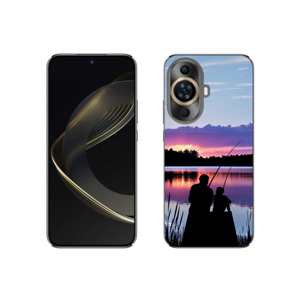 Gelový kryt mmCase na Huawei Nova 11 - rybaření 2