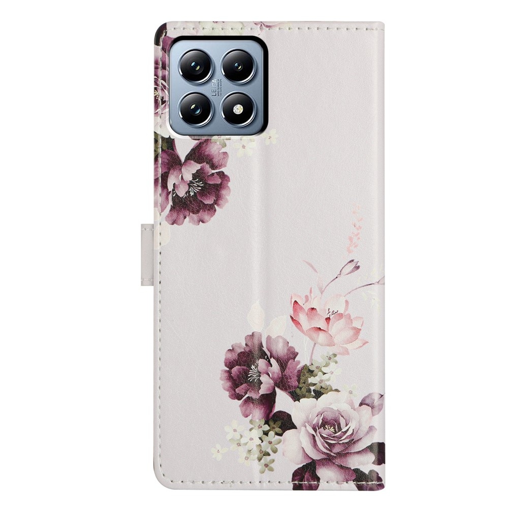 Secure knížkové pouzdro na Xiaomi 15T - květy růže