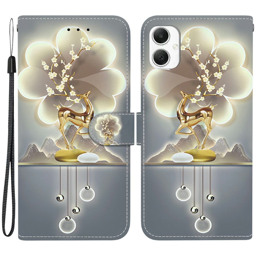 Versatile knížkové pouzdro na Samsung Galaxy A06 4G - jelen sika