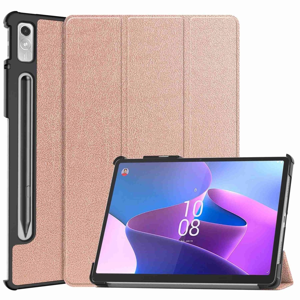 Case chytré zavírací pouzdro na Lenovo Tab P11 Pro (2.Gen) - růžovozlaté