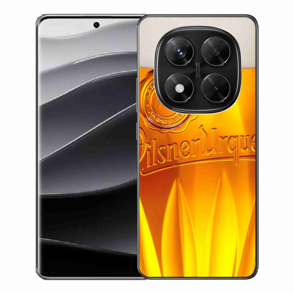 Gelový kryt mmCase na Xiaomi Redmi Note 14 Pro 5G/Poco X7 5G - pivo