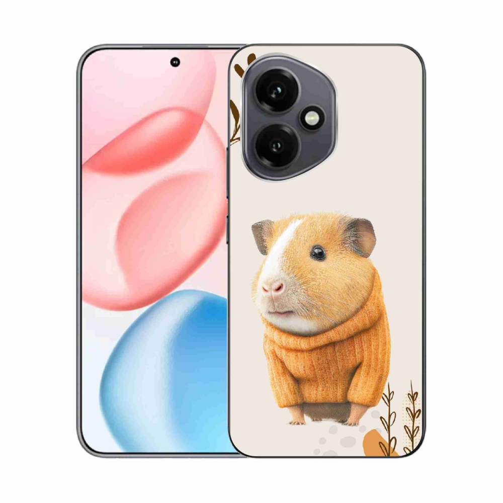Gelový kryt mmCase na Honor 400 - morče ve svetru