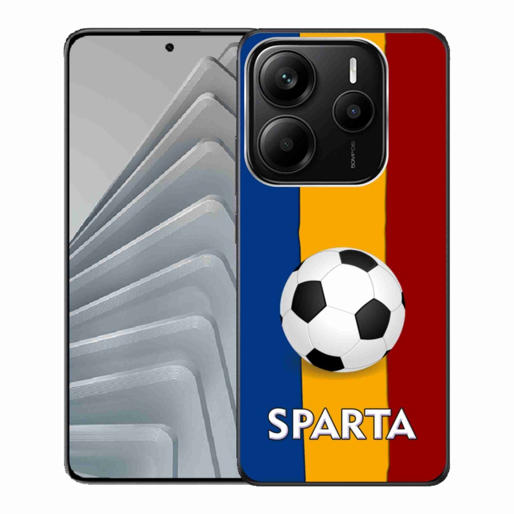 Gelový kryt mmCase na Xiaomi Redmi Note 14 5G - fotbal 1
