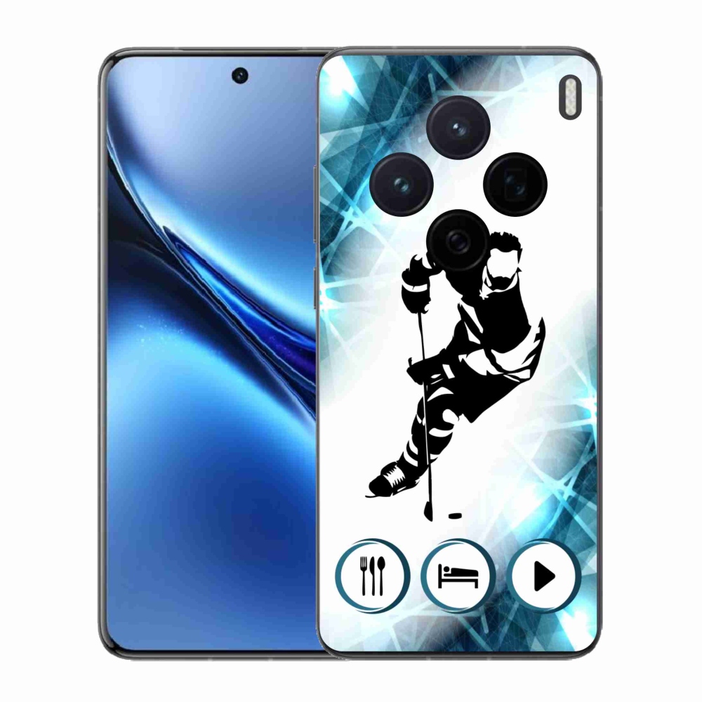 Gelový kryt mmCase na Vivo X200 5G - hokej 1