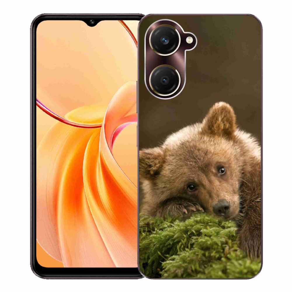Gelový kryt mmCase na Vivo Y28s 5G - medvěd