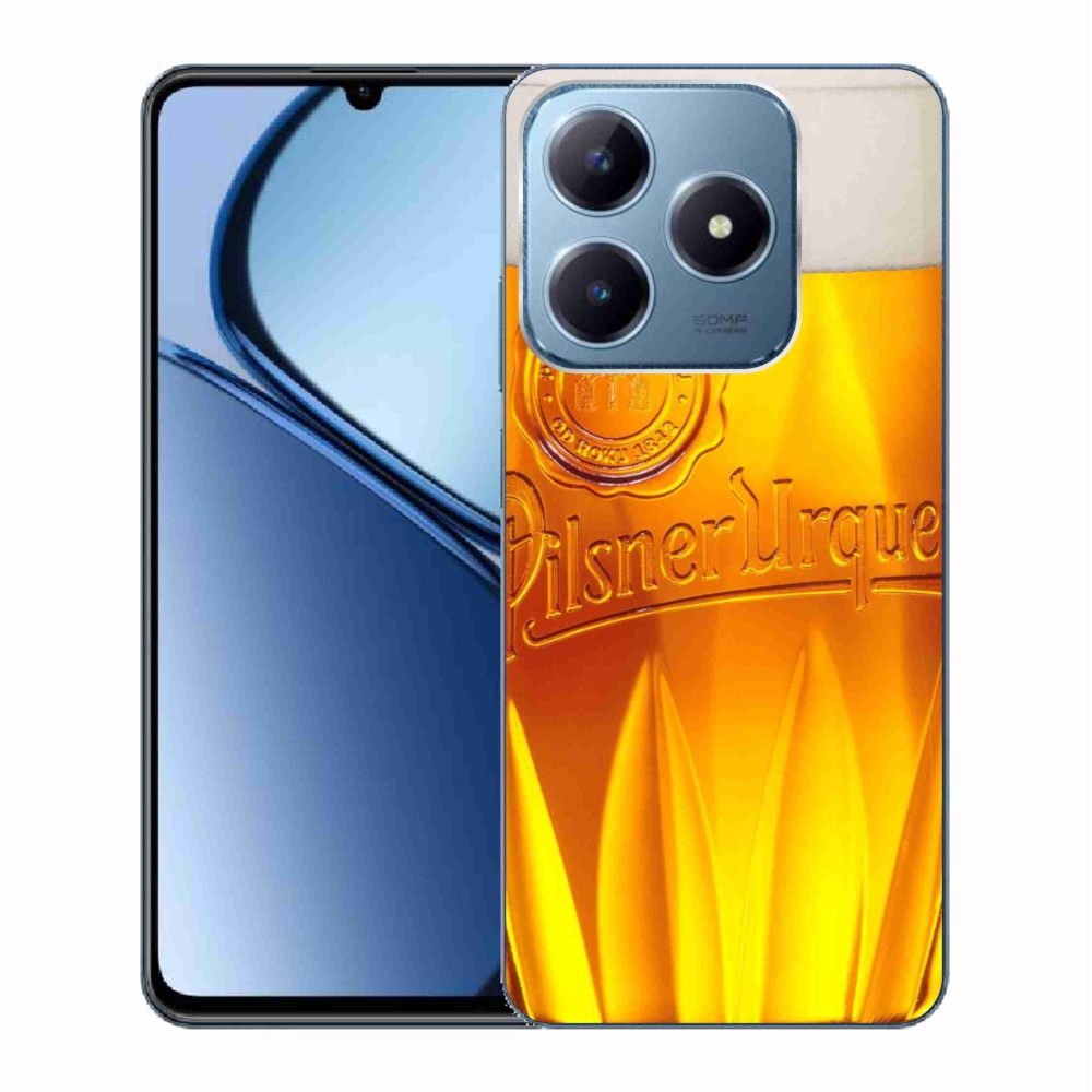 Gelový kryt mmCase na Realme C63 - pivo
