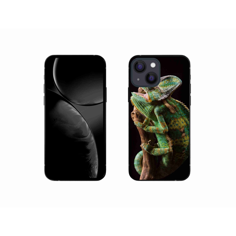 Gelový kryt mmCase na iPhone 13 mini - chameleon