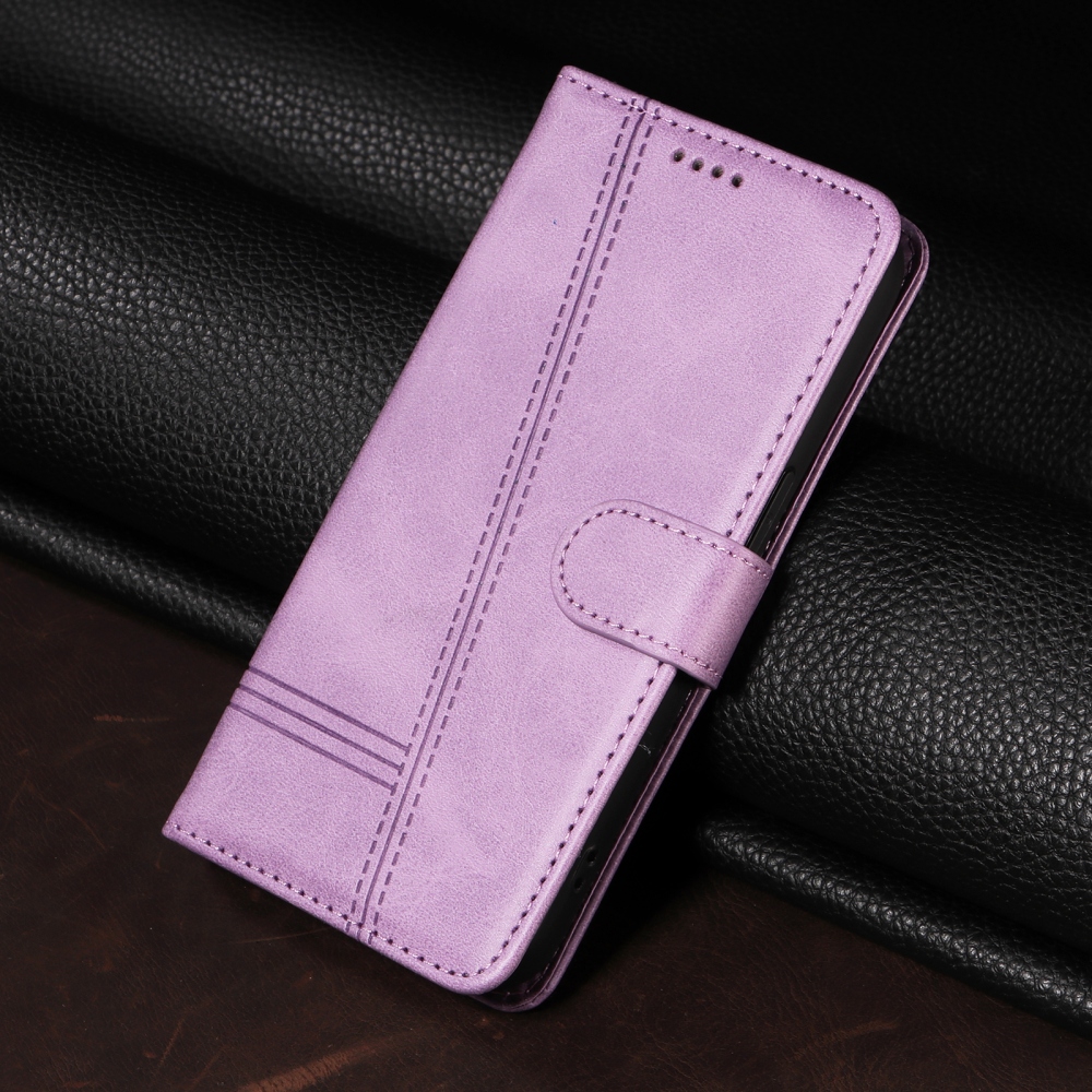 T-Shape knížkové pouzdro na iPhone 17 - světlefialové