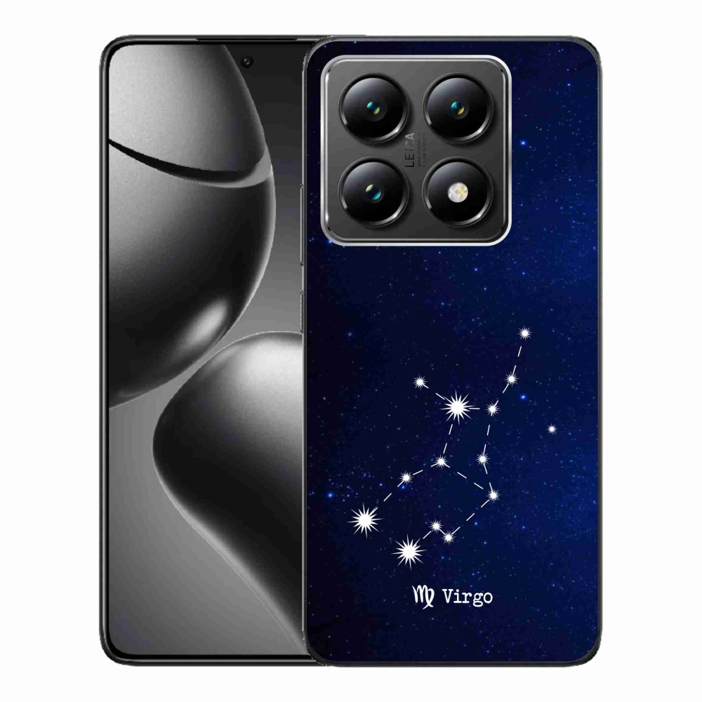 Gelový kryt mmCase na Xiaomi 14T - souhvězdí Panny